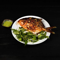 Cá Chim Nướng Muối Ớt